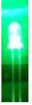 ขายส่ง LED superbrigh สีเขียว ขนาด 3mm ชุดละ 500 ดวง 